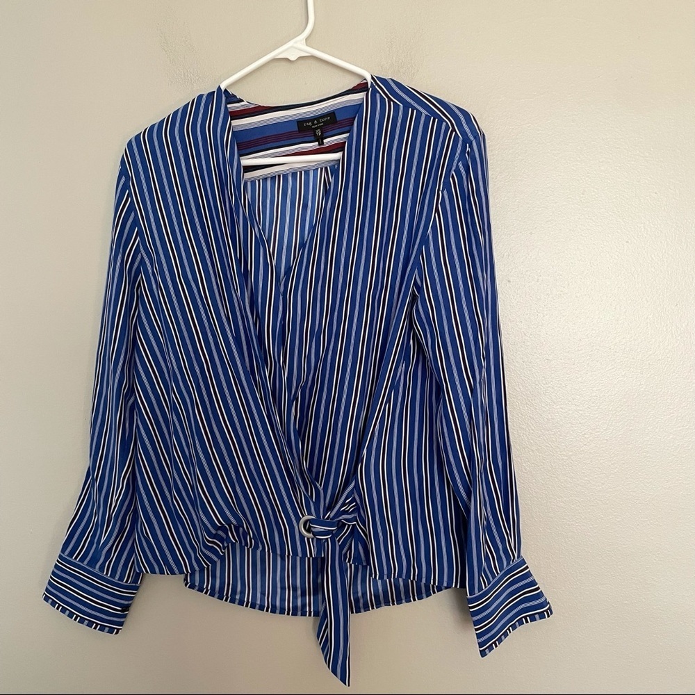 Rag & bone long sleeve blouse